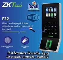 جهاز بصمة الحضور والانصراف ZKTeco F22  واي فاي في اسكندرية